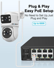 Load image into Gallery viewer, GB-109V GENBOLT 4K PoE NVR, 10 Channel CCTV Camera System Network Video Recorder, Supports 8MP/ 5MP/4MP/1080P HD PoE IP Camera, 24/7 Surveillance Recording