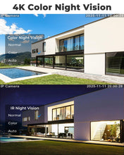 Load image into Gallery viewer, GB-202V GENBOLT 4K WiFi Security Camera Outdoor with PoE, 8MP Dual lens CCTV Camera IP Home Surveillance with 10X Hybrid Zoom, Auto Tracking Human/Vehicle Detection (2.4&amp;5GHz)