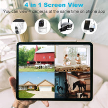 Load image into Gallery viewer, GB-106K GENBOLT 2K WiFi Security Camera Indoor, Home Surveillance IP Camera CCTV with Humanoid Detection, Auto Cruise Nanny Pet Dog Cam, Baby Monitor with Audio Alarm