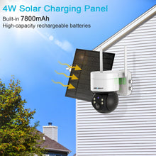 Load image into Gallery viewer, GB-216K-WIFI GENBOLT 2K Solar WiFi Security Camera Outdoor Wireless, Home Surveillance CCTV Camera Systems, Battery Powered IP Camera with PIR Detection, Color Night Vision