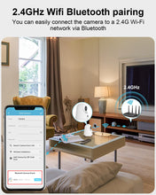 Load image into Gallery viewer, GB-108K GENBOLT 2K WiFi Indoor House Security Camera Wireless, Pan Tilt Pet Camera with 4800mah Battery Powered, IP Camera CCTV Nanny Dog Cam Baby Monitor with PIR Detection