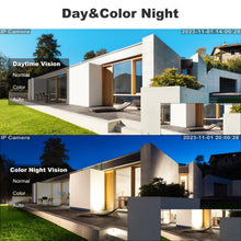 Load image into Gallery viewer, GB-201H GENBOLT PTZ WiFi Security Camera Outdoor, CCTV Camera with Dual View, Dual lens Home Surveillance IP Camera with Color Night, Auto Tracking Humanoid Detection [DC&amp;PoE]
