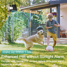 Load image into Gallery viewer, GB-216K-WIFI GENBOLT 2K Solar WiFi Security Camera Outdoor Wireless, Home Surveillance CCTV Camera Systems, Battery Powered IP Camera with PIR Detection, Color Night Vision