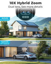 Load image into Gallery viewer, GB-202V GENBOLT 4K WiFi Security Camera Outdoor with PoE, 8MP Dual lens CCTV Camera IP Home Surveillance with 10X Hybrid Zoom, Auto Tracking Human/Vehicle Detection (2.4&amp;5GHz)