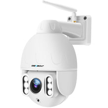 Load image into Gallery viewer, [9X ZOOM] Floodlight PTZ WiFi Security Camera Outdoor,GENBOLT 5MP AI Auto Tracking Dome Camera,5X Optical and 4X Digital Zoom Auto Focus IP Camera with Color Night Vision,Wireless Surveillance System with Humanoid Motion Detection, Pan Tilt 2-Way Audio