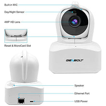 Load image into Gallery viewer, GENBOLT [Auto Tacking] 4MP WiFi Camera Indoor, 2.5K Home Security Camera Baby Pet Monitor with Humanoid Detection,Smart Night Vision,Pan Tilt Zoom,2-Way Audio Home Surveillance - 2022 Updated