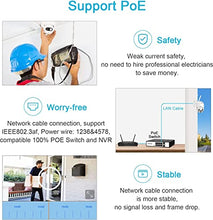 Load image into Gallery viewer, GENBOLT [DC&amp;POE] 3G/4G LTE Security Camera Outdoor Wireless, Floodlight POE IP Surveillance Camera with Humanoid Detection, Auto Tracking Cruise CCTV Camera with Sim Card, Color Night Vision