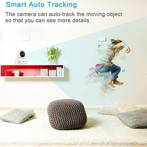 GENBOLT [Auto Tacking] 5MP WiFi Camera Indoor, 2.5K Home Security Camera Baby Pet Monitor with Humanoid Detection,Smart Night Vision,Pan Tilt Zoom,2-Way Audio Home Surveillance - 2022 Updated