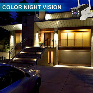 [Human Tracking] Floodlight WiFi Security Camera Outdoor - GENBOLT AI Automatic Tracking Pan Tilt Wireless Home Surveillance Bullet IP Camera 1080P,AI Humanoid Alarm,Active Siren with Lighting Defense,Customizable Motion Detection,Instant Image Activity A