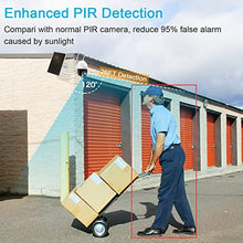 Load image into Gallery viewer, GB-216K-4G 4G LTE Solar Security Camera Outdoor Wireless, GENBOLT 8W 15600mAh Battery Operated Surveillance Camera No WiFi, Floodlight PTZ IP Camera System with SIM Card, PIR Siren Alarm with Humanoid Detection