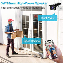 Load image into Gallery viewer, [Human Tracking] Floodlight WiFi Security Camera Outdoor - GENBOLT AI Automatic Tracking Pan Tilt Wireless Home Surveillance Bullet IP Camera 1080P,AI Humanoid Alarm,Active Siren with Lighting Defense,Customizable Motion Detection,Instant Image Activity A