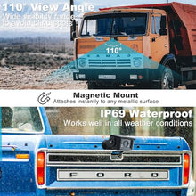 Load image into Gallery viewer, GB-107H-4G GENBOLT 3G/4G LTE Truck Camera No WiFi, Security Camera Outdoor with Sim Card, Sound &amp; Light Alarms, Remote Monitoring Dual Cameras for RV, Truck, Camper, Trailer, Caravan, IP69K Waterproof