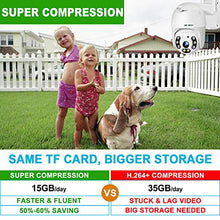 Load image into Gallery viewer, [GB-213K-WIFI] 4MP Floodlight Outdoor WiFi Security Camera - GENBOLT AI Home Security Automatic Human Tracking Pan Tilt Wireless IP Surveillance Dome Camera, AI Humanoid Alarm,Active Siren with Lighting Defense,Customizable Motion Detection[DC&amp;PoE]