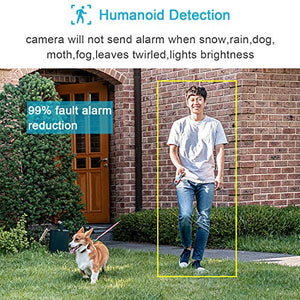 [9X ZOOM] Floodlight PTZ WiFi Security Camera Outdoor,GENBOLT 5MP AI Auto Tracking Dome Camera,5X Optical and 4X Digital Zoom Auto Focus IP Camera with Color Night Vision,Wireless Surveillance System with Humanoid Motion Detection, Pan Tilt 2-Way Audio