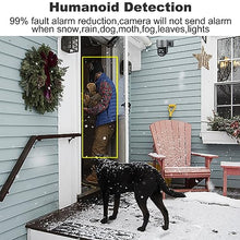 Load image into Gallery viewer, GB-216D-K- WIFI GENBOLT PTZ WiFi Security Camera Outdoor 2.5K, CCTV Home Surveillance Camera with 12X Hybrid Zoom, Dual lens IP Camera with Color Night 4MP, Auto Tracking Humanoid Detection [DC&amp;PoE]